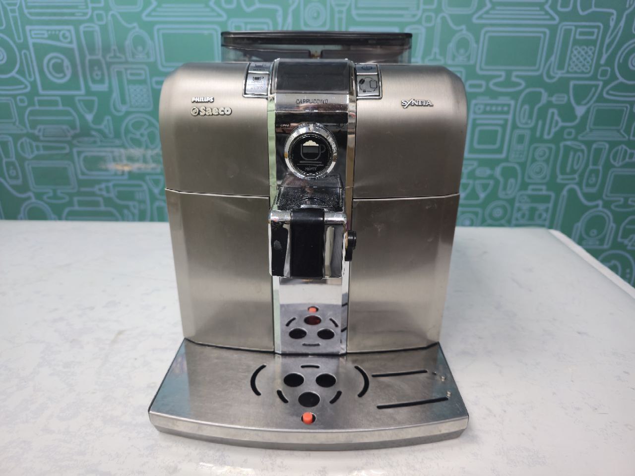 Ремонт кофемашины PHILIPS SAECO модель HD8838