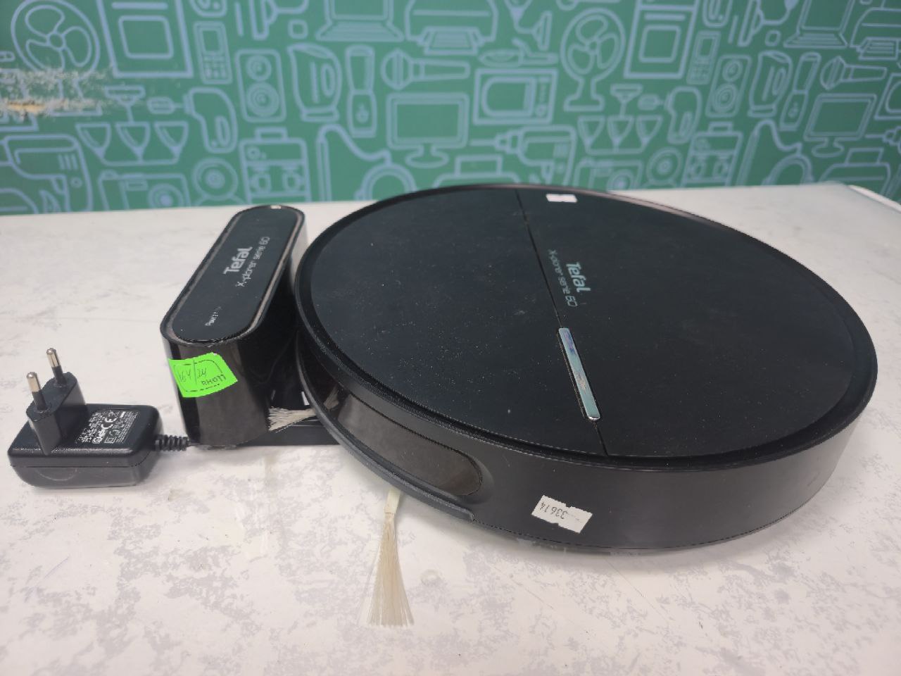 Ремонт робота-пылесоса Tefal X-plorer serie 60 RG7455WH Ремонт робота-пылесоса Tefal X-plorer serie 60 RG7455WH