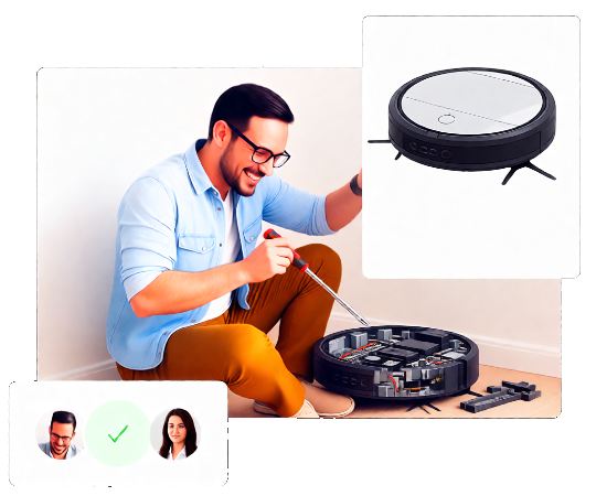 Профессиональный ремонт техники для уборки