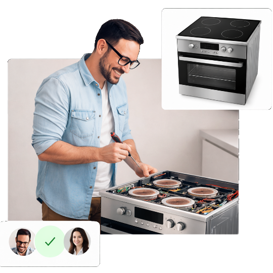 ремонт индукционной плиты