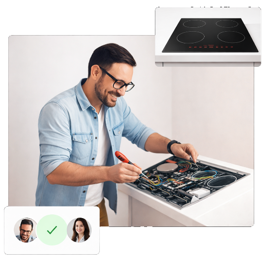 ремонт варочной панели