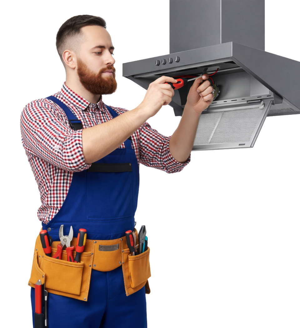 ремонт кухонной вытяжки крона