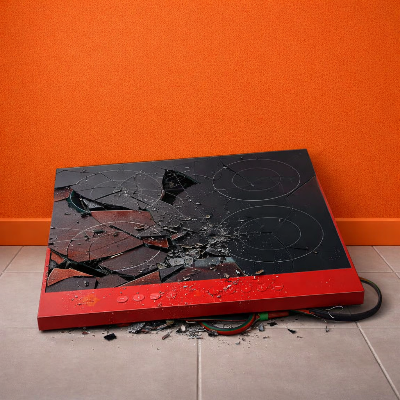 ремонт стекла индукционной плиты